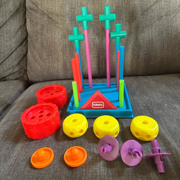 PlaySkool Vibrant Building Blocks Set - Picture 1 of 2